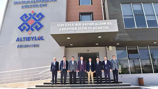 Altıeylül'e üst düzey ziyaret
