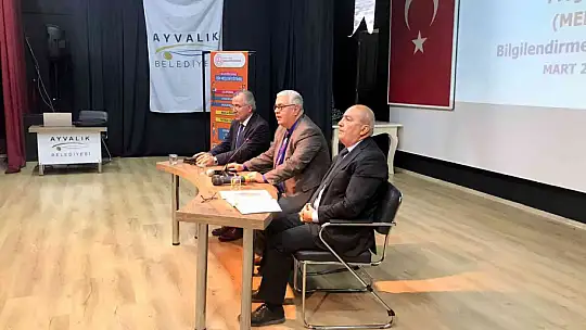 Ayvalık'ta MEMP çalışmaları esnaflarla sürdü