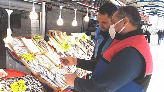 Bandırma balık hali denetimden geçti