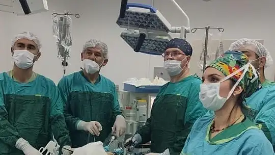 BAÜN Hastanesinde ilk laparoskopik prostat kanseri ameliyatı yapıldı