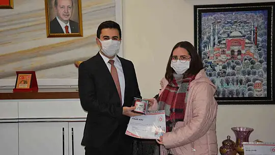 BİGEP Sınavında dereceye girenlere ödül