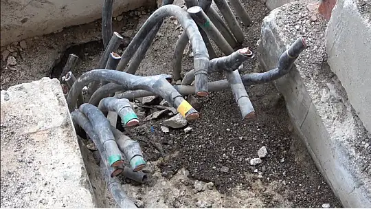 Dursunbey'de 800 bin TL'lik kablo hırsızlığı