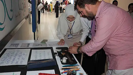 Kız İmam Hatip Lisesi öğrencileri projelerini sergiledi