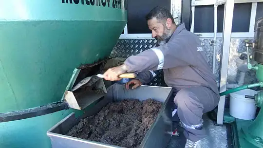 (Özel) Bu da zeytin sütü