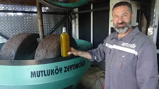(Özel) Bu da zeytin sütü