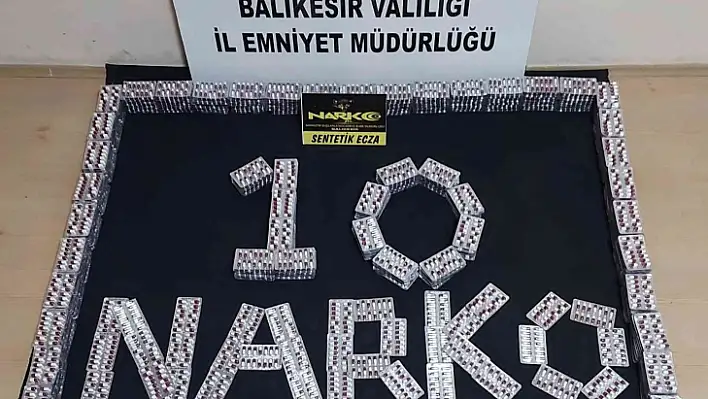 Balıkesir'de polisten 43 şahsa 'Huzur' operasyonu