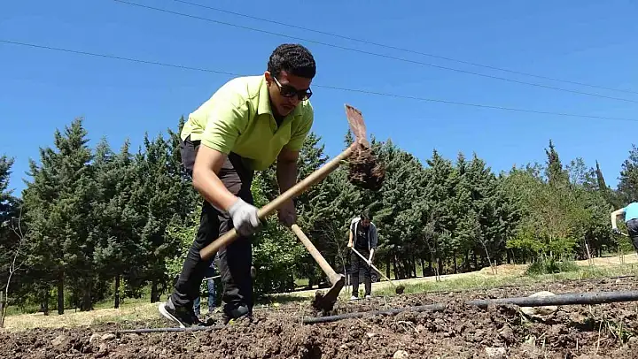 (Özel) 3 bin kilometre uzaktan doğru tarım için geldiler