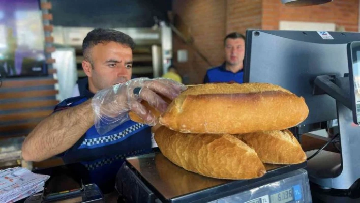 Aliağa'da fırınlara gramaj ve fiyat denetimi