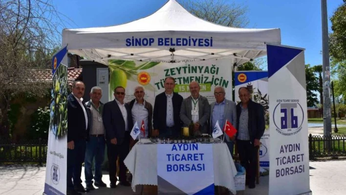 Aydın Memecik Zeytinyağı Sinop'ta tanıtıldı