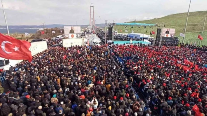 Bakan Karaismailoğlu: '1915 Çanakkale Köprüsü, destanın hatırasına yakışacak bir abide olan şaheser olmuştur'