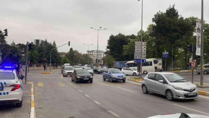 Balıkesir'de bayram öncesinde trafik yoğunluğu