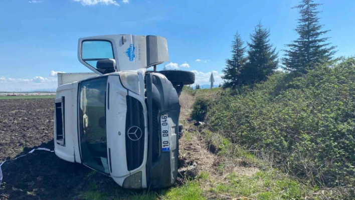 Bandırma'da trafik kazasında bir kişi yaralandı