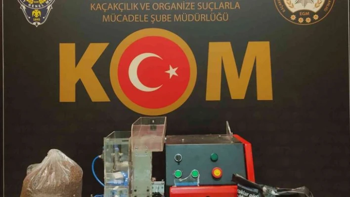 Çanakkale'de kaçak tütün operasyonu