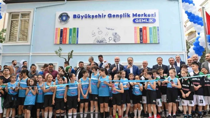 Gemlik'te gençler için önemli yatırım