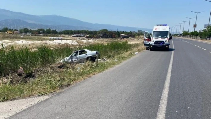 Manisa'da iki ayrı kaza: 4 yaralı