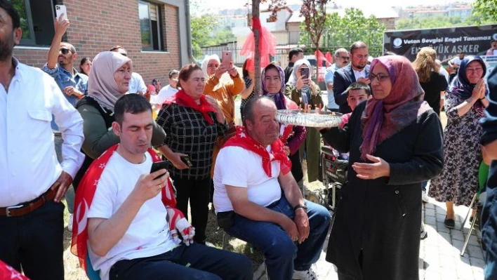 Özel bireylerin asker eğlencesi hayali gerçek oldu