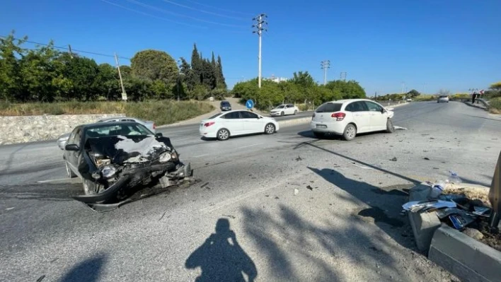 Söke'de trafik kazası: 2 yaralı