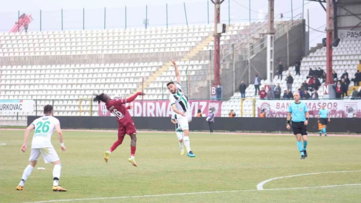 Spor Toto 1. Lig: Bandırmaspor 3 - Denizlispor 0 (İlk yarı sonucu)