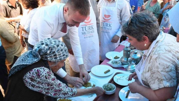 Türk mutfağının yöresel ve sevilen lezzetleri Beçin Kalesi'nde tanıtıldı